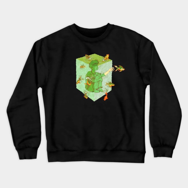 Lucid Dream Crewneck Sweatshirt by DomTsoi